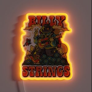 Billy Strings FALL WINTER 2021 RGB Neon Sign Billy Strings FALL WINTER 2021 RGB Neon Sign