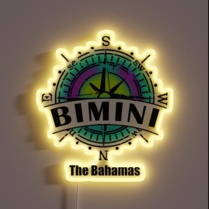 Bimini The Bahamas RGB Neon Sign