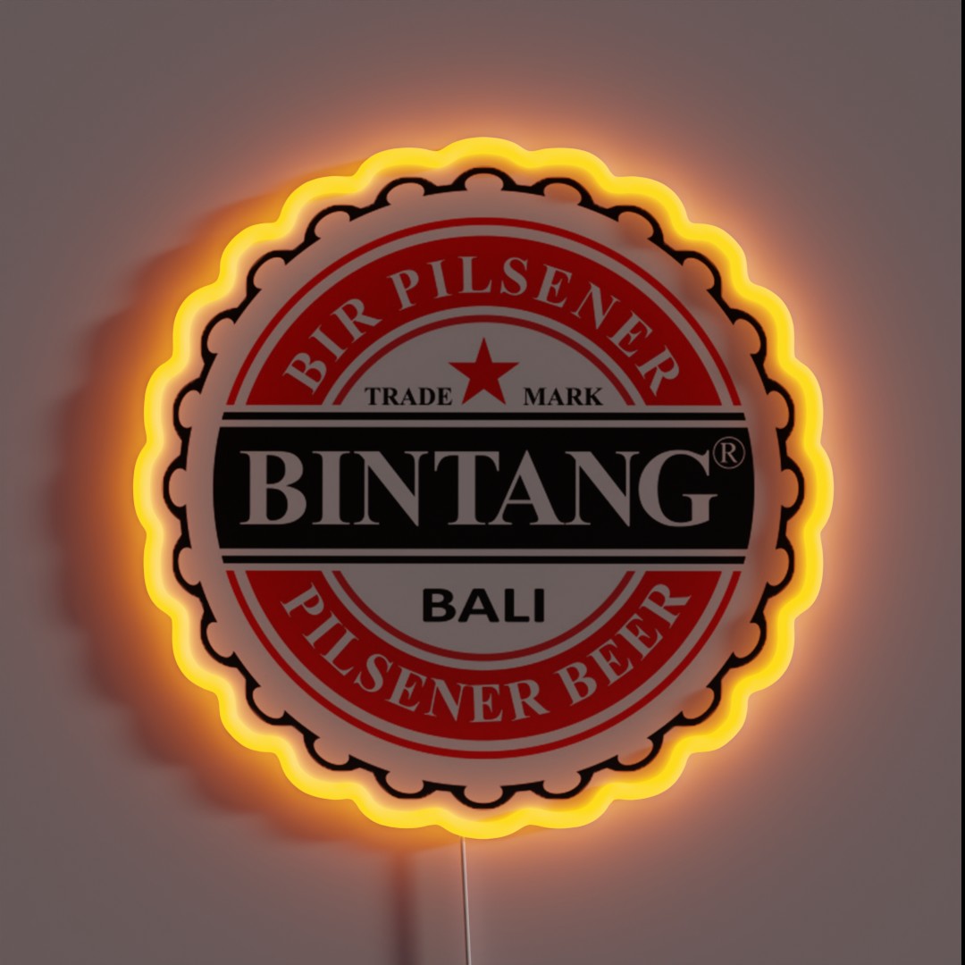 Bintang Bali Indonesia Beer RGB Neon Sign Bintang Bali Indonesia Beer RGB Neon Sign
