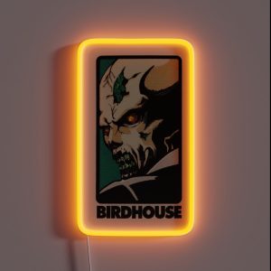Birdhouse Resident Evil Zombie RGB Neon Sign