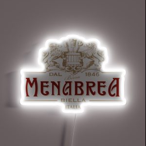 Birra Menabrea RGB Neon Sign