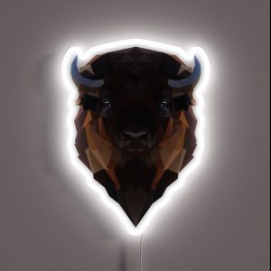 Bison RGB Neon Sign