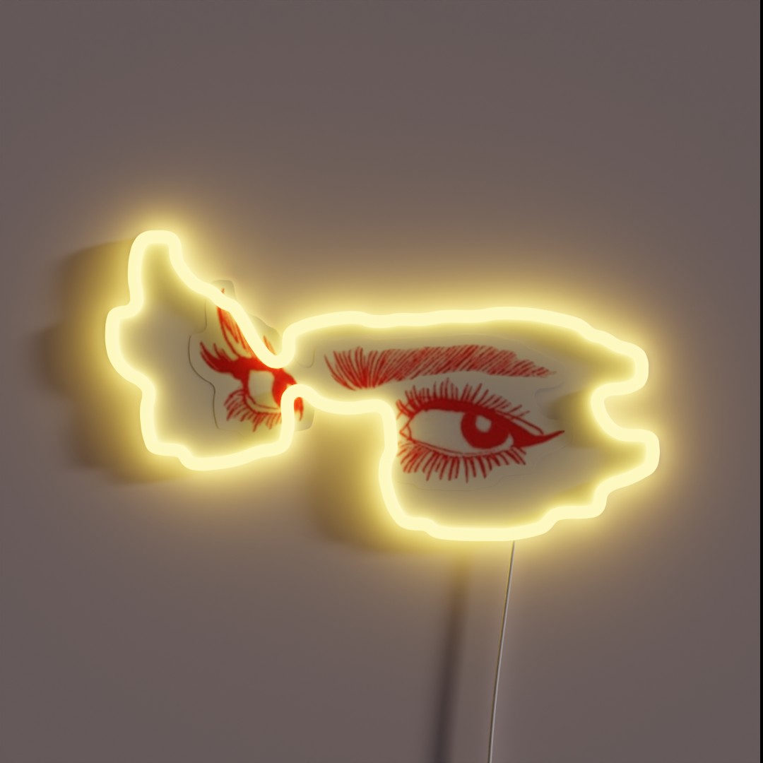 Bitch Stare RGB Neon Sign Bitch Stare RGB Neon Sign