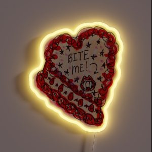 Bite Me Cake RGB Neon Sign Bite Me Cake RGB Neon Sign