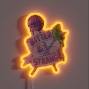 Bitter And Strange RGB Neon Sign Bitter And Strange RGB Neon Sign