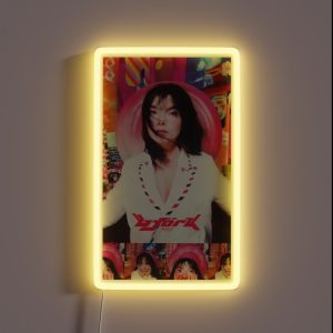 Bjork 1995 Postlong RGB Neon Sign