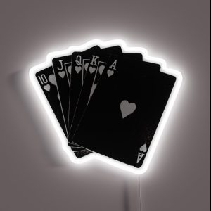 Black Cards RGB Neon Sign Black Cards RGB Neon Sign