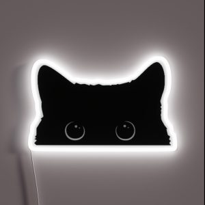 Black Cat RGB Neon Sign
