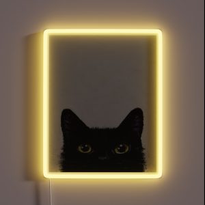 Black Cat RGB Neon Sign Black Cat RGB Neon Sign