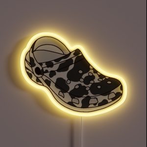 Black Cow Croc RGB Neon Sign Black Cow Croc RGB Neon Sign