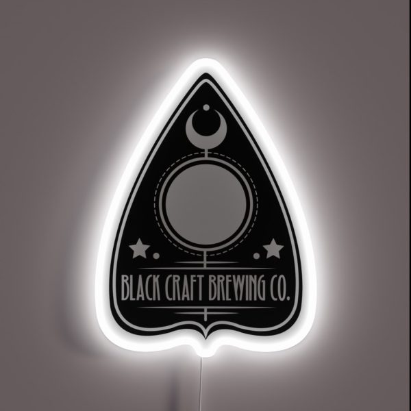 BLACK CRAFT BREWING CO LOGO RGB Neon Sign