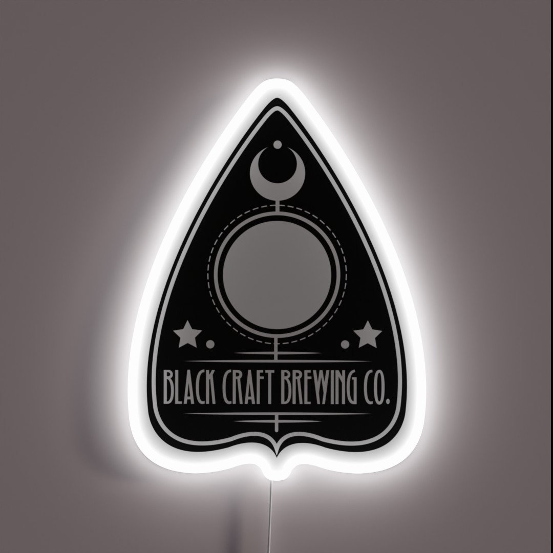 BLACK CRAFT BREWING CO LOGO RGB Neon Sign BLACK CRAFT BREWING CO LOGO RGB Neon Sign