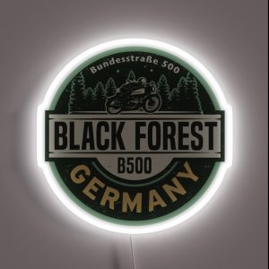 Black Forest Germany RGB Neon Sign