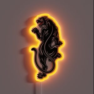 Black Panther RGB Neon Sign Black Panther RGB Neon Sign