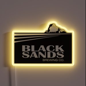 Black Sands Brewing Company RGB Neon Sign
