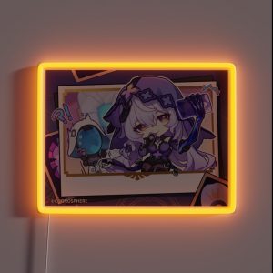 Black Swan Honkai Star Rail RGB Neon Sign