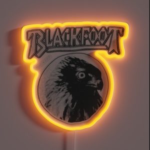 Blackfoot Rock Band Gift For Fan RGB Neon Sign