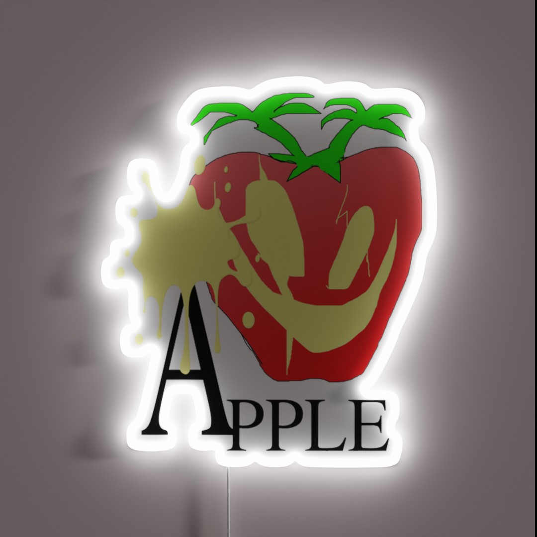 Bladee Drain Gang Apple Merch RGB Neon Sign Bladee Drain Gang Apple Merch RGB Neon Sign
