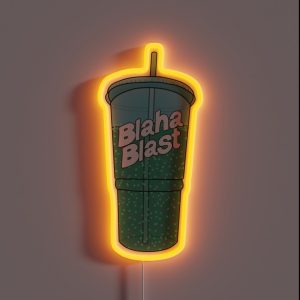 Blaha Blast RGB Neon Sign Blaha Blast RGB Neon Sign