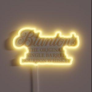 Blanton S Bourbon RGB Neon Sign