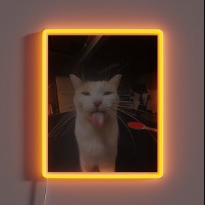 Bleh Cat P RGB Neon Sign Bleh Cat P RGB Neon Sign