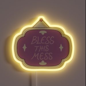 Bless This Mess RGB Neon Sign