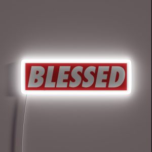 Blessed RGB Neon Sign Blessed RGB Neon Sign