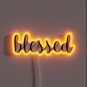 Blessed RGB Neon Sign