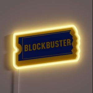 Blockbuster RGB Neon Sign Blockbuster RGB Neon Sign