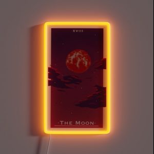 Blood Moon RGB Neon Sign
