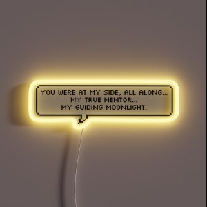 Bloodborne Dialogue Ludwig RGB Neon Sign
