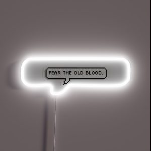 Bloodborne Dialogue Master Willem RGB Neon Sign Bloodborne Dialogue Master Willem RGB Neon Sign