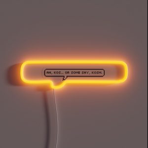 Bloodborne Dialogue Micolash RGB Neon Sign Bloodborne Dialogue Micolash RGB Neon Sign