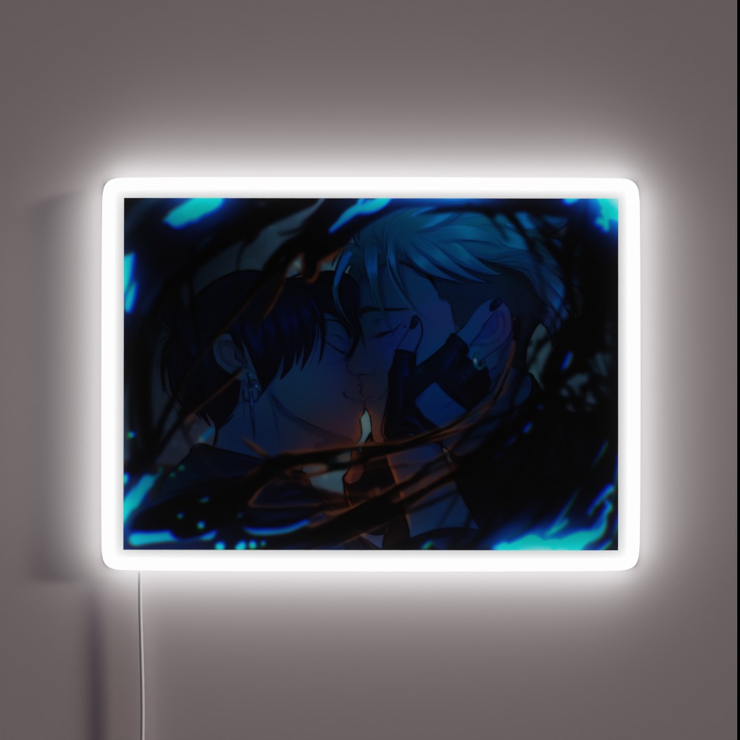 Blue Kiss RGB Neon Sign Blue Kiss RGB Neon Sign