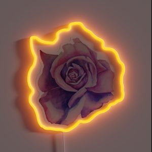 Blue Moon Rose RGB Neon Sign