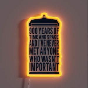 BLUE POLICE BO Perfect Gift RGB Neon Sign