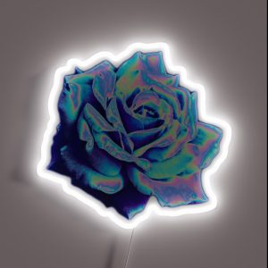 Blue Rose RGB Neon Sign Blue Rose RGB Neon Sign