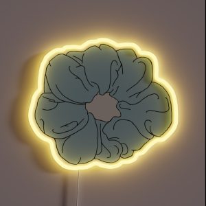 Blue Scrunchie RGB Neon Sign