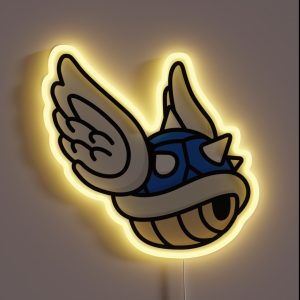 Blue Shell RGB Neon Sign