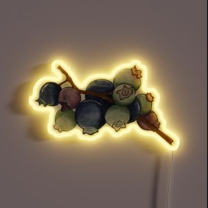 Blueberry Bunch RGB Neon Sign Blueberry Bunch RGB Neon Sign