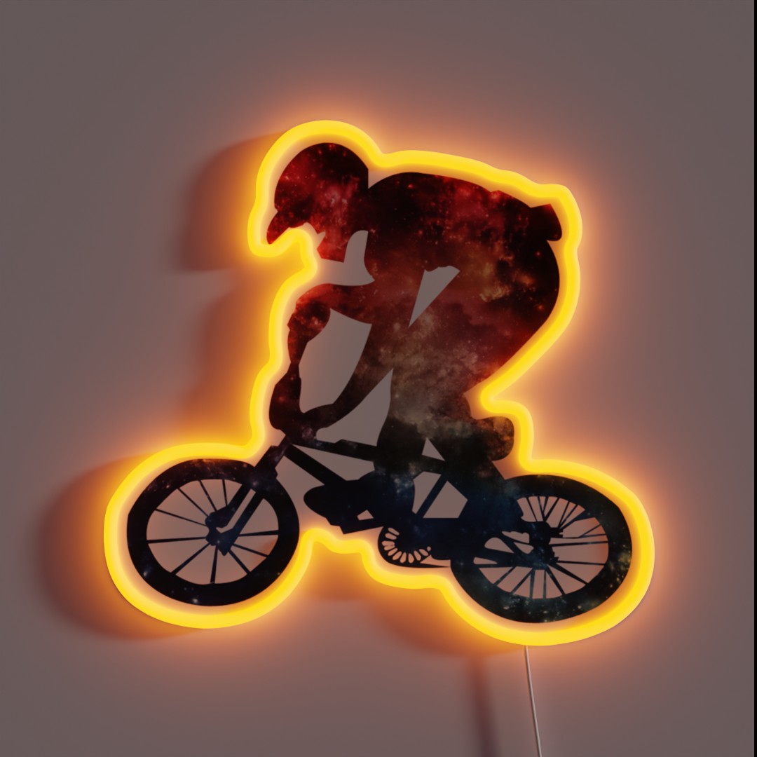 BMX Galaxy RGB Neon Sign BMX Galaxy RGB Neon Sign