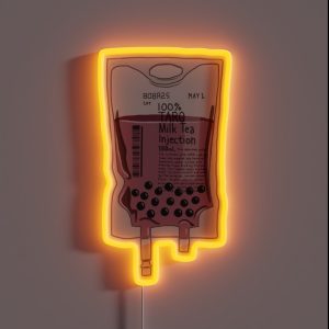 Boba IV Taro RGB Neon Sign