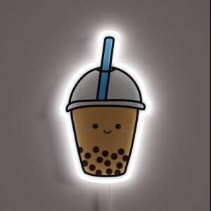 Boba Milk Tea RGB Neon Sign