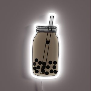 Boba Milk Tea RGB Neon Sign Boba Milk Tea RGB Neon Sign