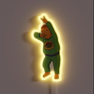 Bobby Hill Teenage Mutant Ninja Turtles Pajamas RGB Neon Sign
