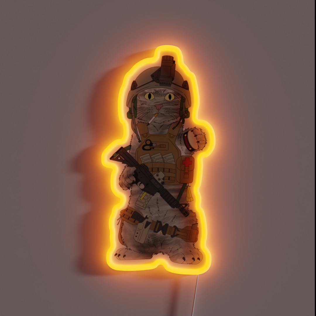 Bodega Cat RGB Neon Sign Bodega Cat RGB Neon Sign