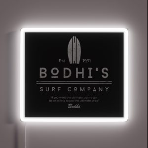 Bodhi S Surf Company Est 1991 RGB Neon Sign
