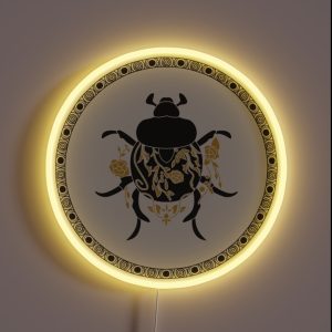 Boho Beetle RGB Neon Sign