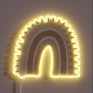 Boho Rainbow RGB Neon Sign Boho Rainbow RGB Neon Sign