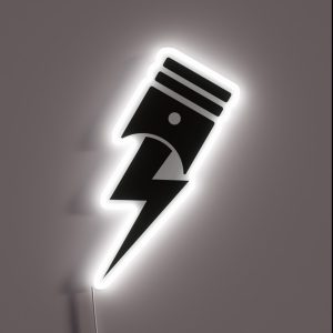Bolt Piston RGB Neon Sign Bolt Piston RGB Neon Sign